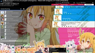 DragonMaid osu skin,DragonMaid osu skin,kobayashi-san chi no maid dragon osu skin,