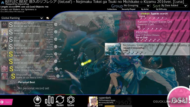 Cookiezi v17 screenshot