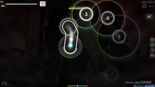Iridescent Glow osu skin