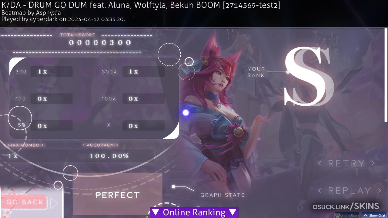 Screenshot of Ahri [SpiritBlossom Collection] v1.0
