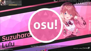 Suzuhara Lulu osu skin,Suzuhara Lulu osu skin,nijisanji osu skin,vtuber osu skin,suzuhara lulu osu skin,