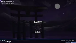 Tsumikiri osu skin,Tsumikiri osu skin,minimalistic osu skin,