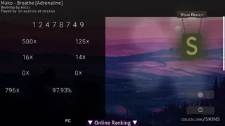 xaver minimal osu skin,xaver minimal osu skin,xaver osu skin,x95 osu skin,