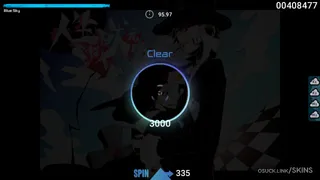 Blue sky osu skin,Blue sky osu skin,