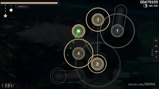 Obsidian osu skin