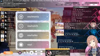 Gakuen Rinami osu skin,Gakuen Rinami osu skin,
