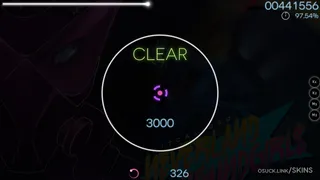 HueShift Glow osu skin,HueShift Glow osu skin,