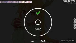 DragonMaid osu skin,DragonMaid osu skin,kobayashi-san chi no maid dragon osu skin,