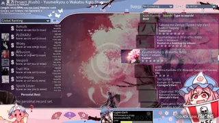 Yuyukoncino osu skin,Yuyukoncino osu skin,touhou project osu skin,yuyuko saigyouji osu skin,