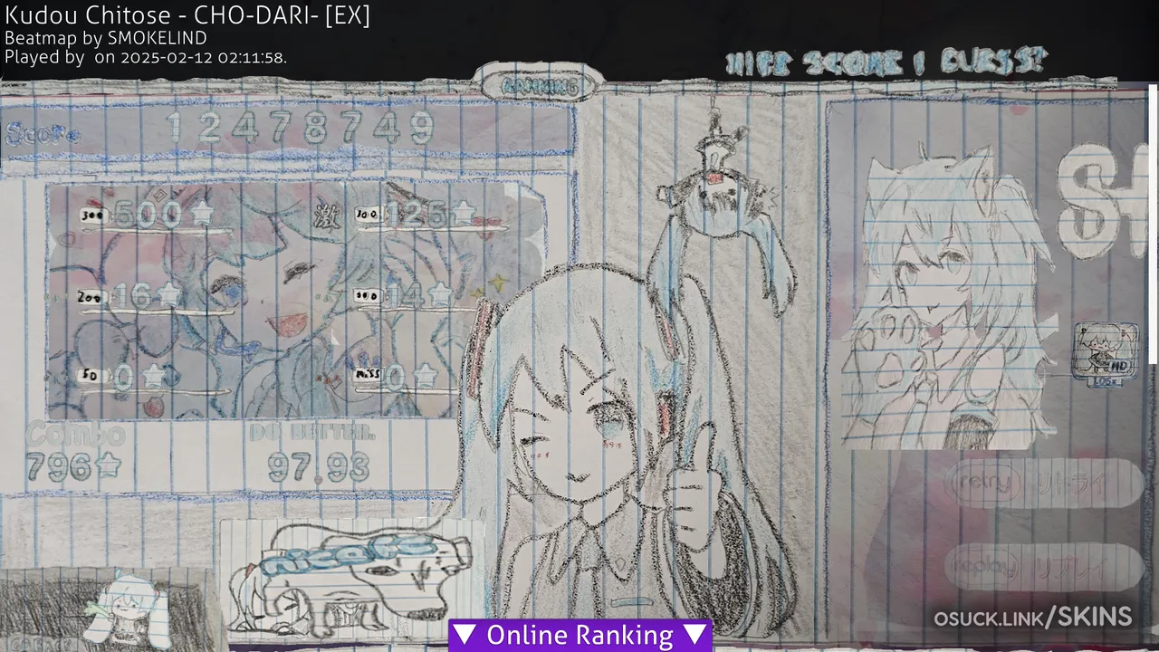 Screenshot of Colored paper miku v1.0