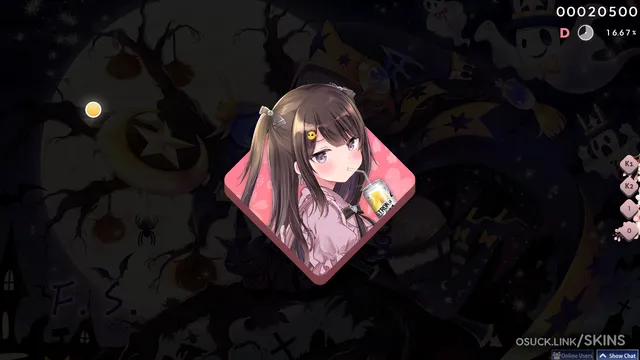 Cherry Corolla (ft.Mine-Chan) v1.0 osu skin - osu! skins (v0