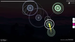 xaver minimal osu skin,xaver minimal osu skin,xaver osu skin,x95 osu skin,