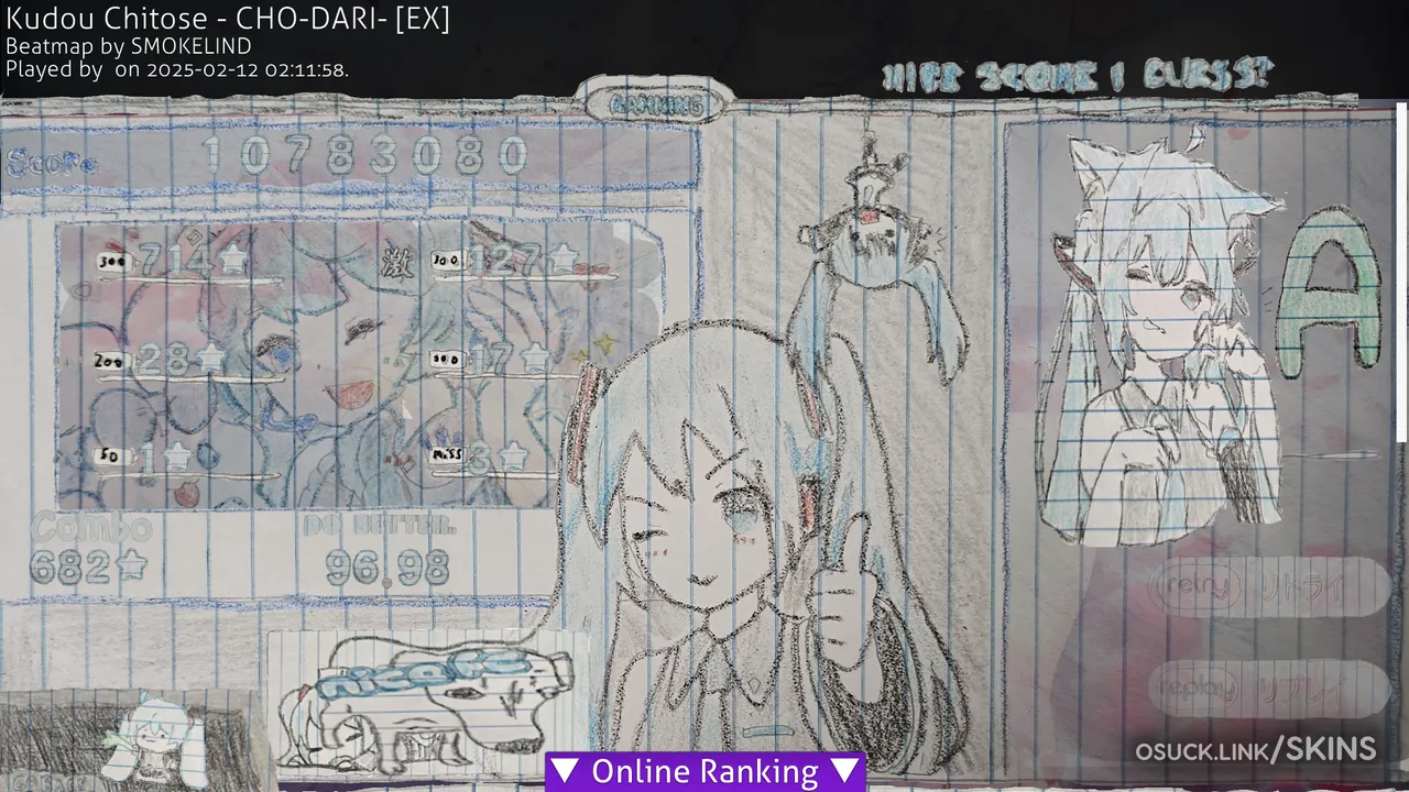 Screenshot of Colored paper miku v1.0