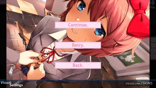 Sayori (DDLC) osu skin,Sayori (DDLC) osu skin,