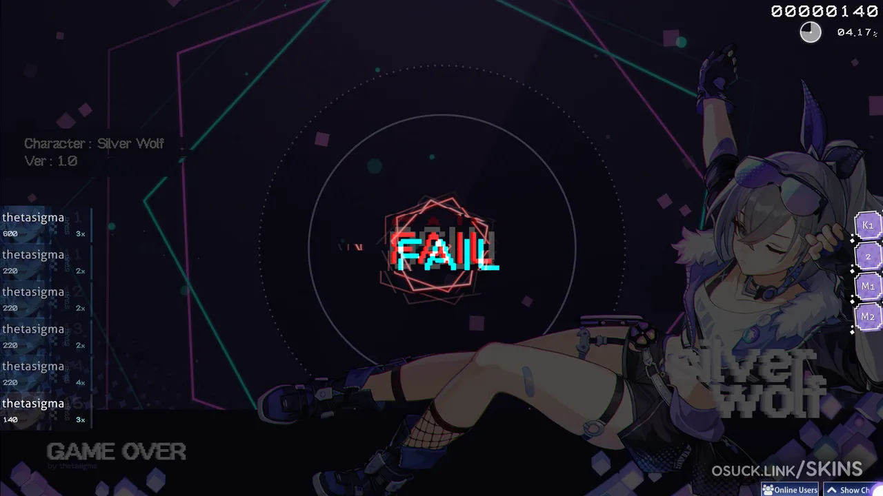 GAME OVER - A Silver Wolf 1.0 — screenshot 17