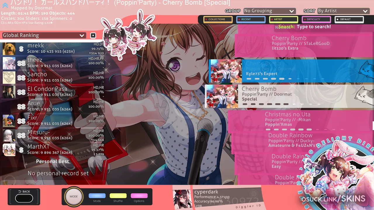 muni muni! - a D4DJ Skin 1.1 — screenshot 2
