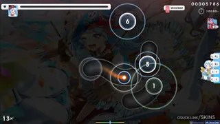 Bandori;Project - Kanon osu skin,Bandori;Project - Kanon osu skin,bang dream osu skin,contest-3 osu skin,bandori osu skin,
