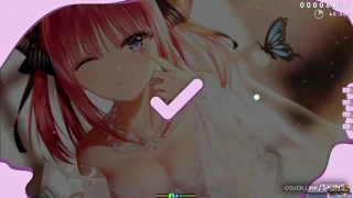 Nakano Nino 中野二乃 osu skin,Nakano Nino 中野二乃 osu skin,xaexor osu skin,gotoubun osu skin,