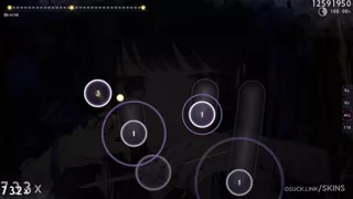 `` Midnight Moon Project `` osu skin