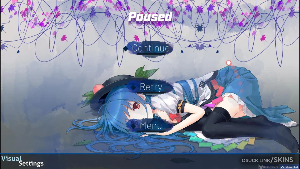 Screenshot of Clinawi (Tenshi Skin Touhou) v1.0