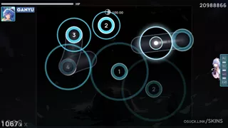 - Ganyu Supremacy osu skin