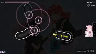 [HoloX] 博衣こより Hakui Koyori osu skin