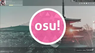 SHINOBI osu skin,SHINOBI osu skin,