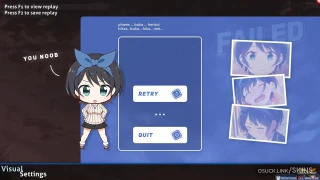 Lovely Ruka - Sarashina Ruka - osu skin,Lovely Ruka - Sarashina Ruka - osu skin,suisei- osu skin,