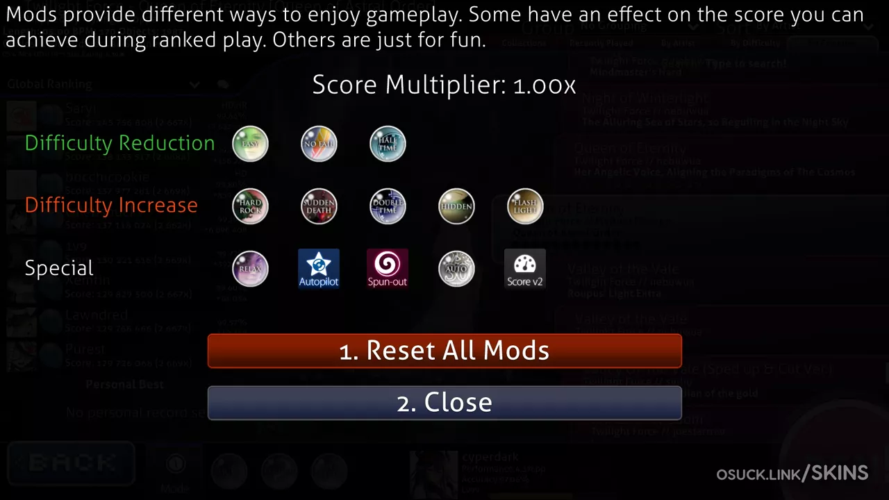 osu! Fantasy VII 1.27 — screenshot 7