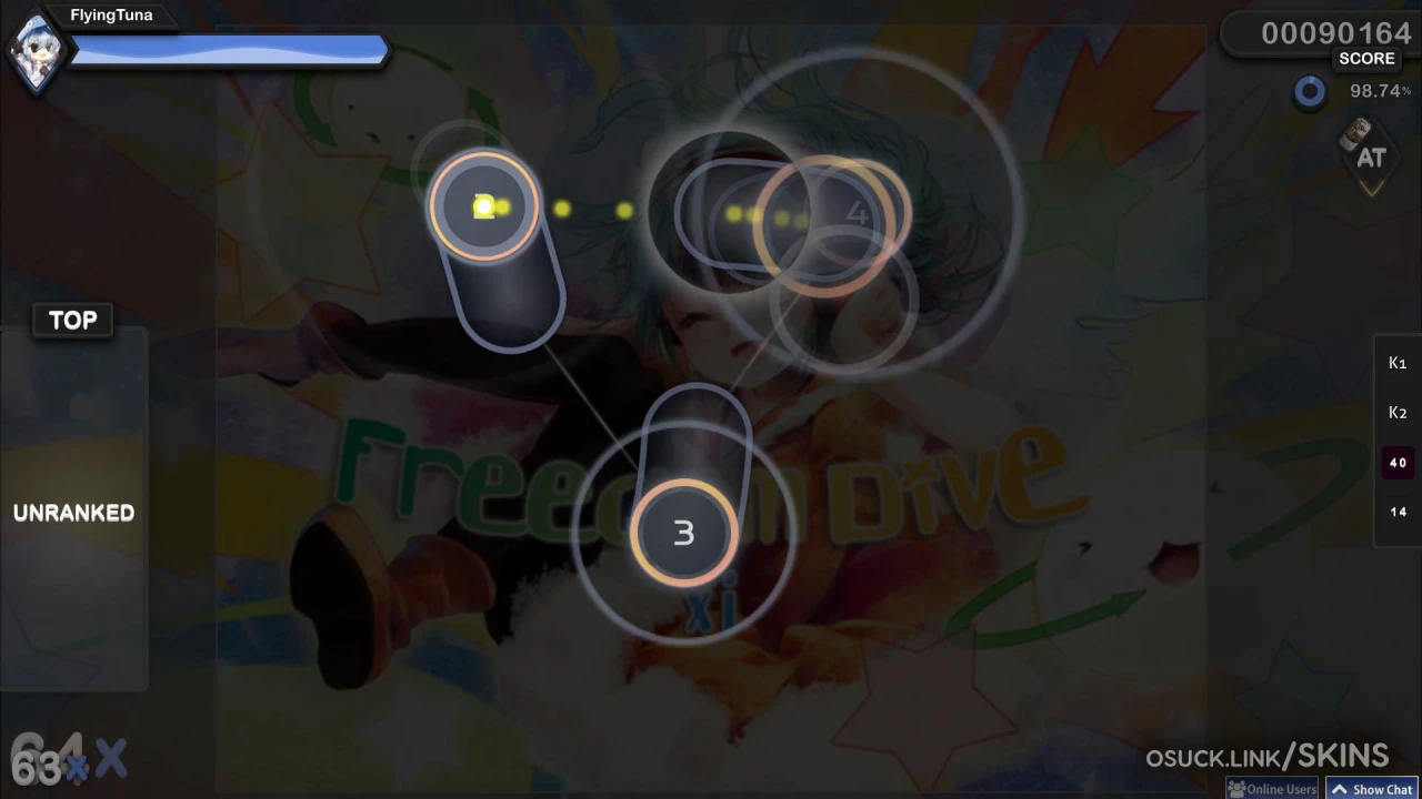 Screenshot of owoTuna v1.4