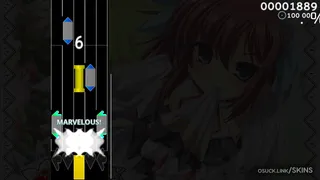 StepMania -DownSCroll- osu skin,StepMania -DownSCroll- osu skin,