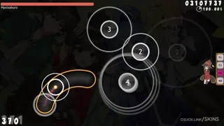 Megumin Explosion osu skin,Megumin Explosion osu skin,