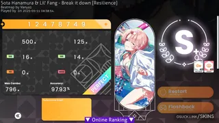 Gakuen Mao osu skin,Gakuen Mao osu skin,