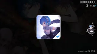 Re:m osu skin,Re:m osu skin,re:zero osu skin,rem osu skin,