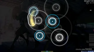 Incandescent Apogee osu skin