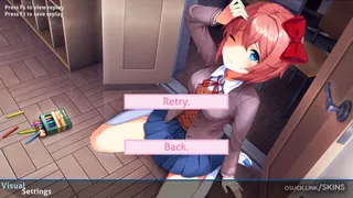 Sayori (DDLC) osu skin,Sayori (DDLC) osu skin,