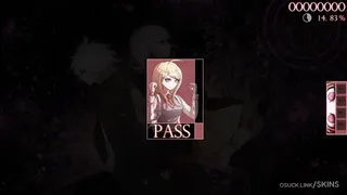 Kaede Akamatsu osu skin,Kaede Akamatsu osu skin,