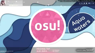 Aqua The Water Goddess osu skin,Aqua The Water Goddess osu skin,aqua osu skin,konosuba osu skin,