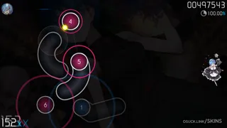 Re:m osu skin,Re:m osu skin,re:zero osu skin,rem osu skin,