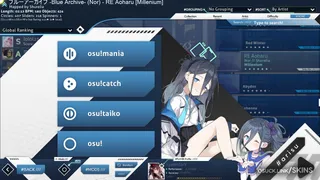 a r i s u osu skin,a r i s u osu skin,blue archive osu skin,tendou alice osu skin,contest-3 osu skin,