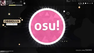 Obsidian osu skin,Obsidian osu skin,