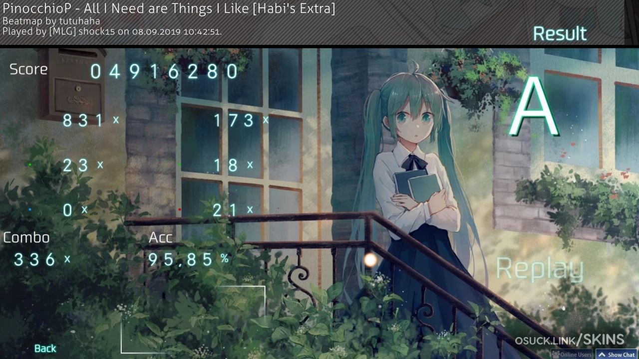 simple miku skin — screenshot 9