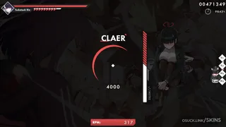 Rio osu skin,Rio osu skin,blue archive osu skin,tsukatsuki rio osu skin,