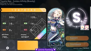 Gakuen Hiro osu skin,Gakuen Hiro osu skin,