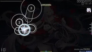 Kishiazuma osu skin