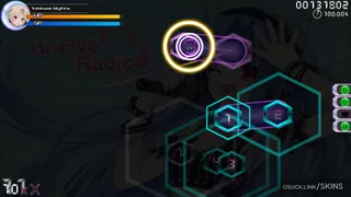 Hyperdimension Neptunia osu skin