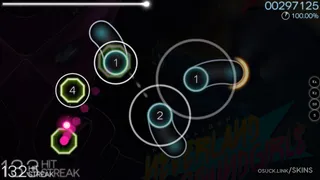 HueShift Glow osu skin