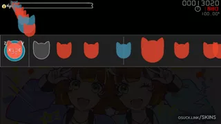 NYAsahi+ osu skin