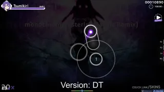 Tsumikiri osu skin,Tsumikiri osu skin,minimalistic osu skin,