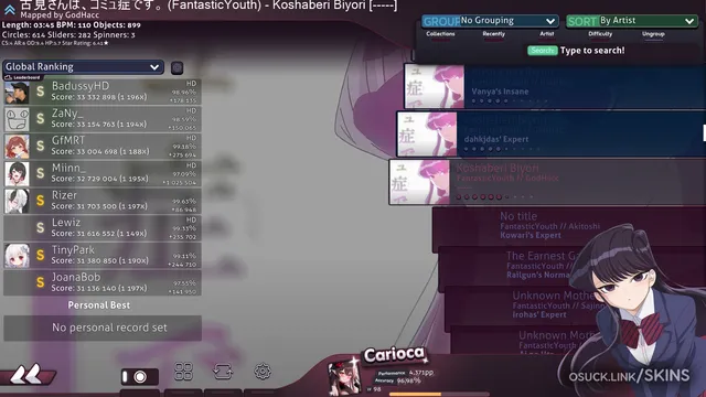 Komi Shouko - Aristia edit v2.4 screenshot